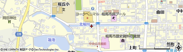 三ノ丸橋周辺の地図
