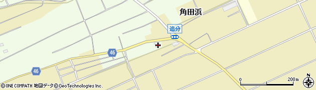 新潟県新潟市西蒲区越前浜3881周辺の地図