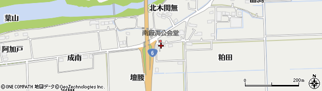 福島県相馬市南飯渕（壇腰）周辺の地図