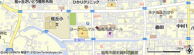 東京海上日動火災保険代理店相馬保険サービス周辺の地図