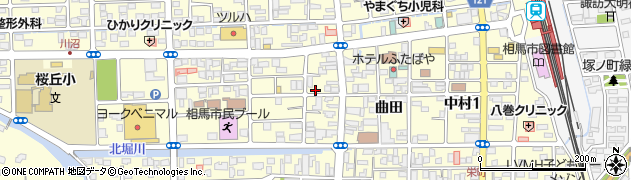 福島県相馬市中村荒井町68周辺の地図