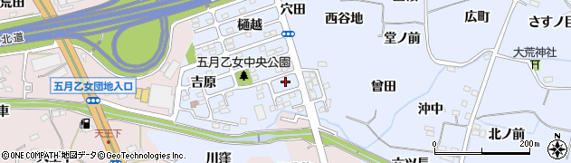 福島県福島市沖高（東原）周辺の地図