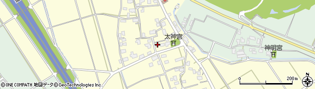 新潟県新潟市秋葉区大安寺462周辺の地図