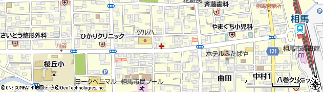福島日産自動車相馬店周辺の地図