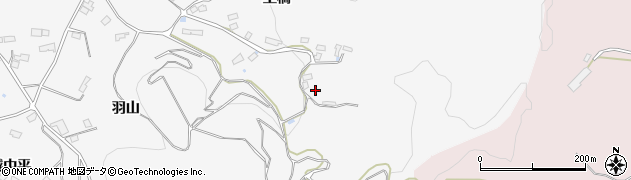 福島県伊達市保原町柱田（愛宕山）周辺の地図