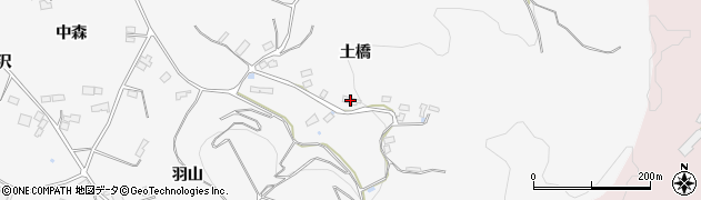 福島県伊達市保原町柱田土橋95周辺の地図