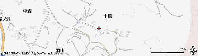 福島県伊達市保原町柱田土橋93周辺の地図