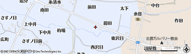 福島県福島市沖高鎧田5周辺の地図