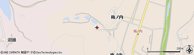 福島県伊達市霊山町山野川福平21周辺の地図