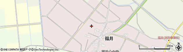 新潟県阿賀野市福井周辺の地図