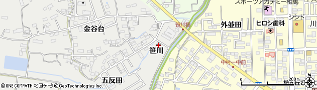 福島県相馬市小野笹川46周辺の地図