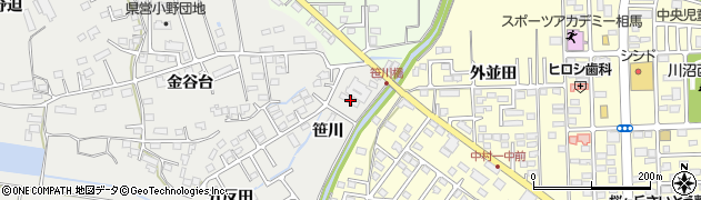 福島県相馬市小野笹川51周辺の地図