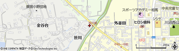 福島県相馬市小野笹川65周辺の地図