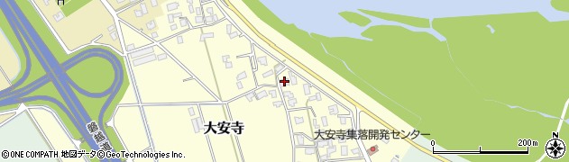 新潟県新潟市秋葉区大安寺378周辺の地図