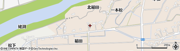 福島県相馬市岩子北稲田136周辺の地図