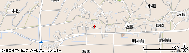 福島県相馬市岩子数馬201周辺の地図