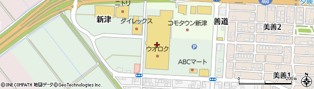 サーティワンアイスクリーム コモタウン新津店周辺の地図