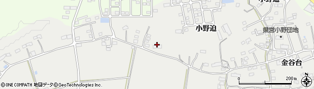 福島県相馬市小野下薬師堂周辺の地図
