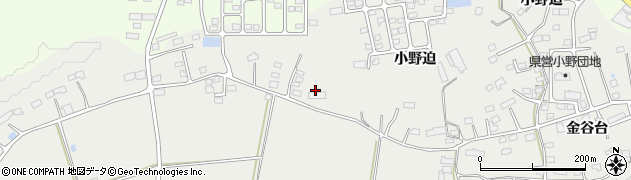 福島県相馬市小野（下薬師堂）周辺の地図