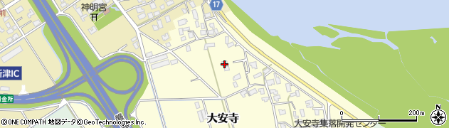 新潟県新潟市秋葉区大安寺361周辺の地図
