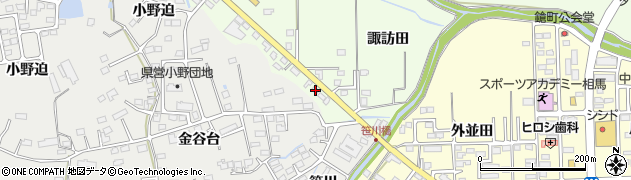 福島県相馬市黒木諏訪田111周辺の地図