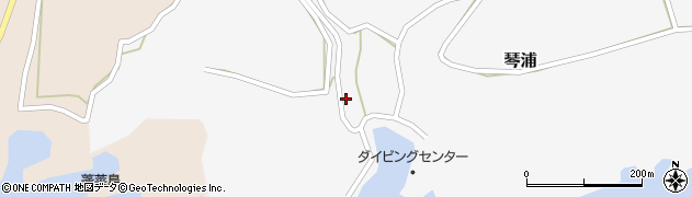 新潟県佐渡市琴浦237周辺の地図