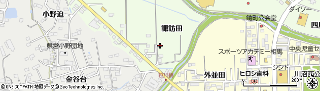 福島県相馬市黒木諏訪田91周辺の地図