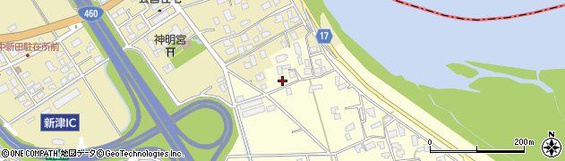 新潟県新潟市秋葉区大安寺349周辺の地図