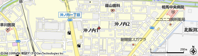 福島県相馬市沖ノ内周辺の地図
