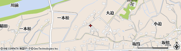 福島県相馬市岩子大迫175周辺の地図