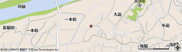 福島県相馬市岩子大迫157周辺の地図