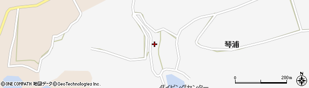 新潟県佐渡市琴浦255周辺の地図