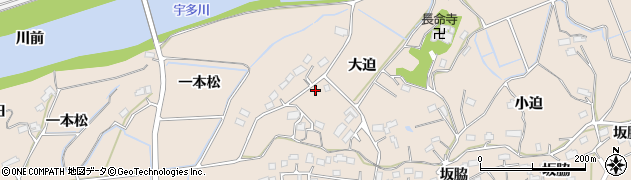 福島県相馬市岩子大迫143周辺の地図