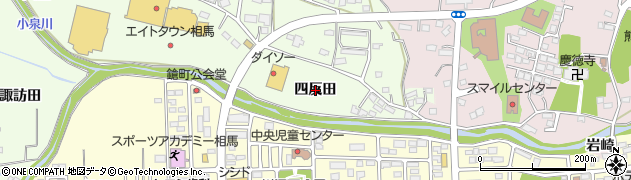 福島県相馬市黒木（四反田）周辺の地図
