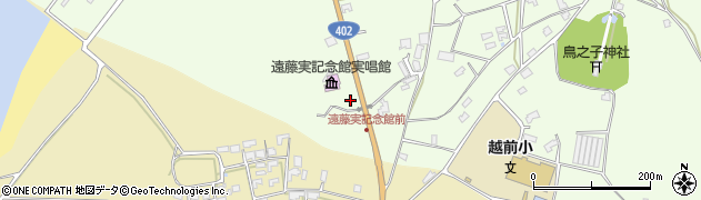 新潟県新潟市西蒲区越前浜6953周辺の地図