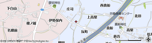 福島県福島市沖高上高梨13周辺の地図