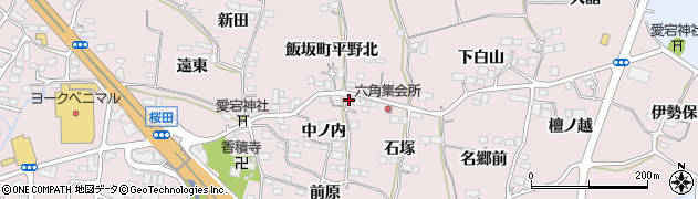 福島県福島市飯坂町平野石塚19周辺の地図