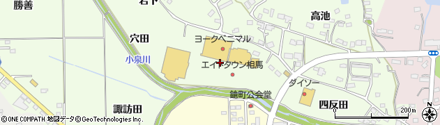 福島県相馬市黒木（源多田）周辺の地図