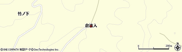 福島県伊達市霊山町大石（倉波入）周辺の地図