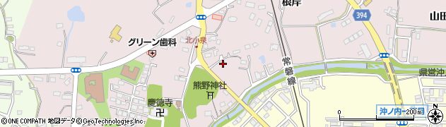 福島県相馬市小泉根岸413周辺の地図