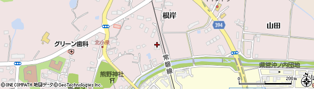 福島県相馬市小泉根岸764周辺の地図