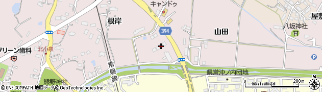福島県相馬市小泉根岸293周辺の地図