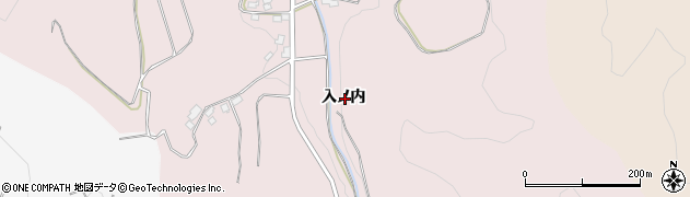福島県伊達市保原町金原田入ノ内周辺の地図