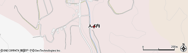 福島県伊達市保原町金原田（入ノ内）周辺の地図