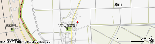 新潟県新潟市西蒲区桑山周辺の地図