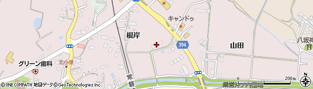 福島県相馬市小泉根岸324周辺の地図