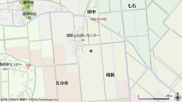〒959-2053 新潟県阿賀野市境新の地図