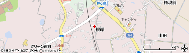 福島県相馬市小泉根岸52周辺の地図