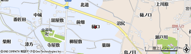 福島県福島市下飯坂（樋口）周辺の地図