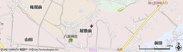 福島県相馬市小泉（屋敷前）周辺の地図